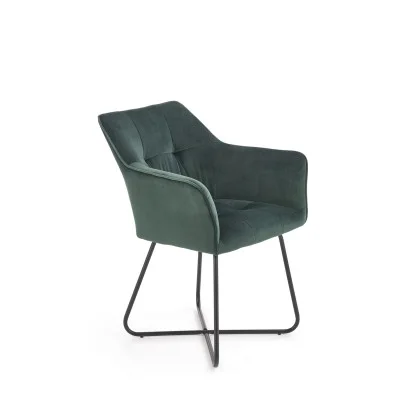 CHAIR K 377, DARK GREEN